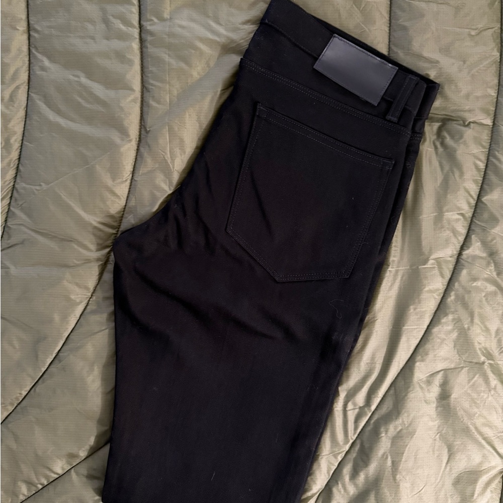 Theory Black Skinny Jeans Premium Denim - Picture 2 of 4